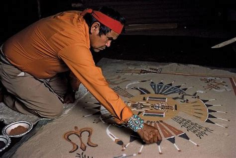Exploring Traditional Native American Sandpainting Techniques